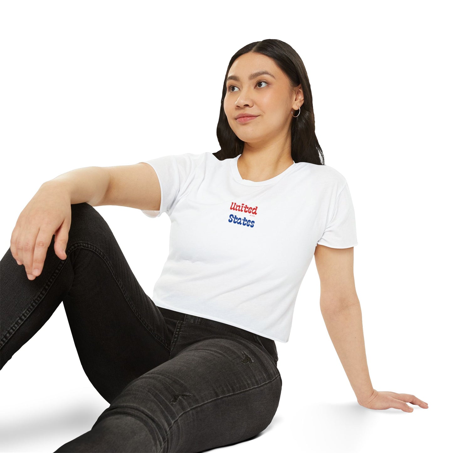 United States Crop Top T-shirt