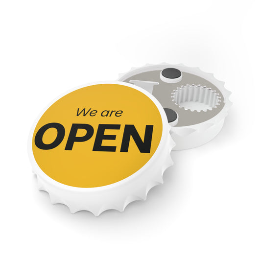 Black & Yellow Bottle Opener