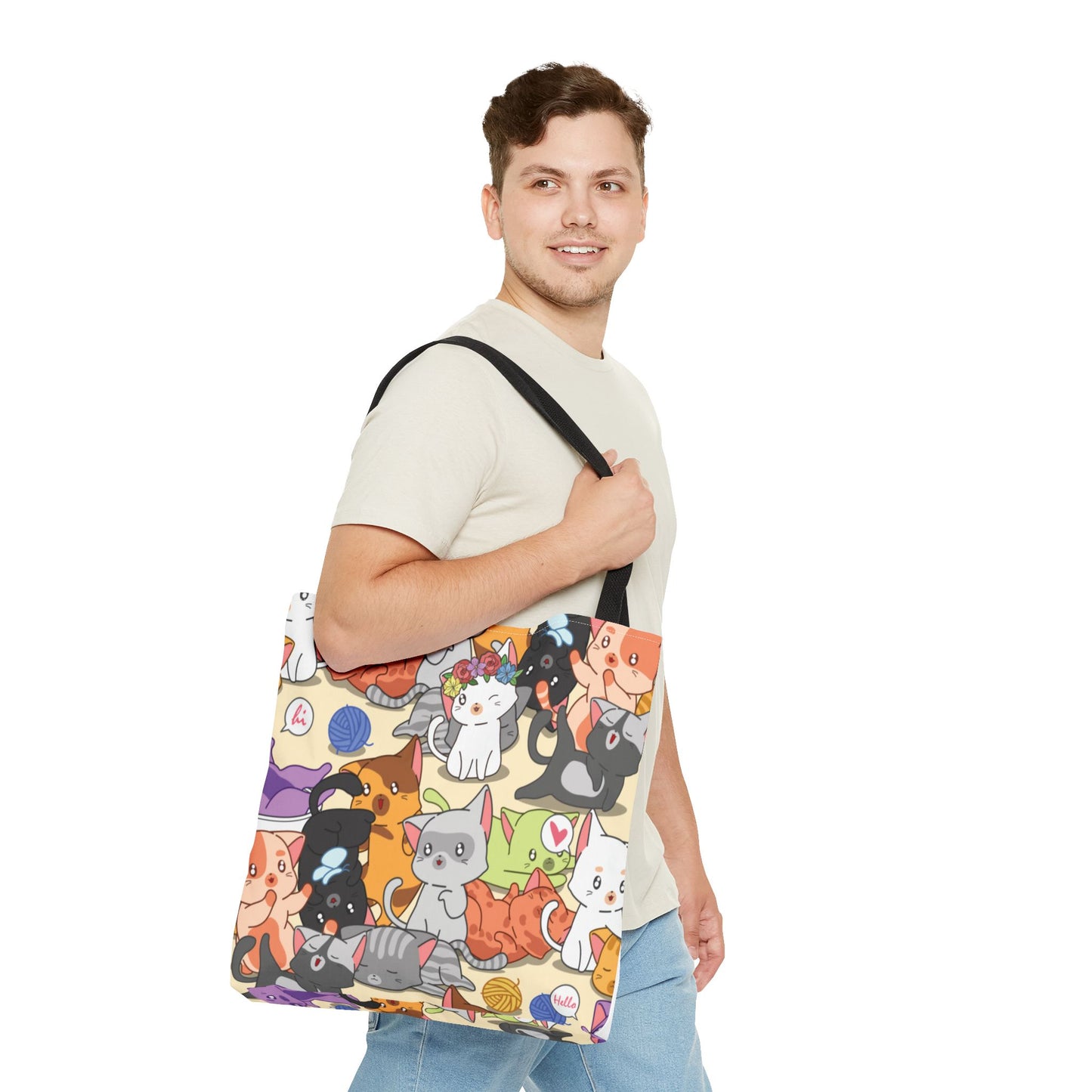 Tote Bag I love Cats