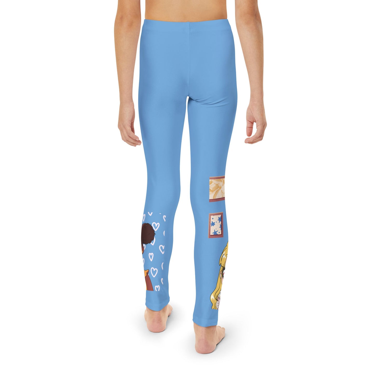 Girl Blue Youth Leggings