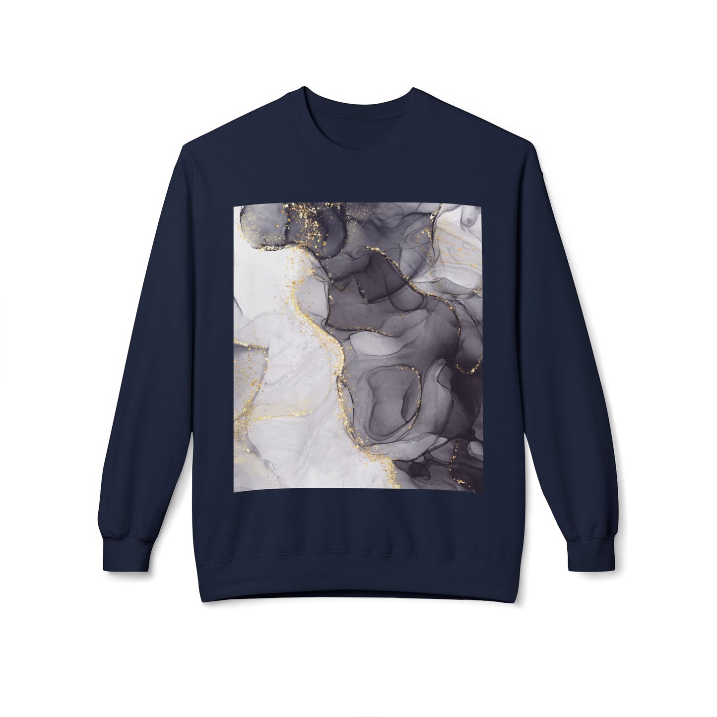 Men's Crewneck Sweatshirt Marble