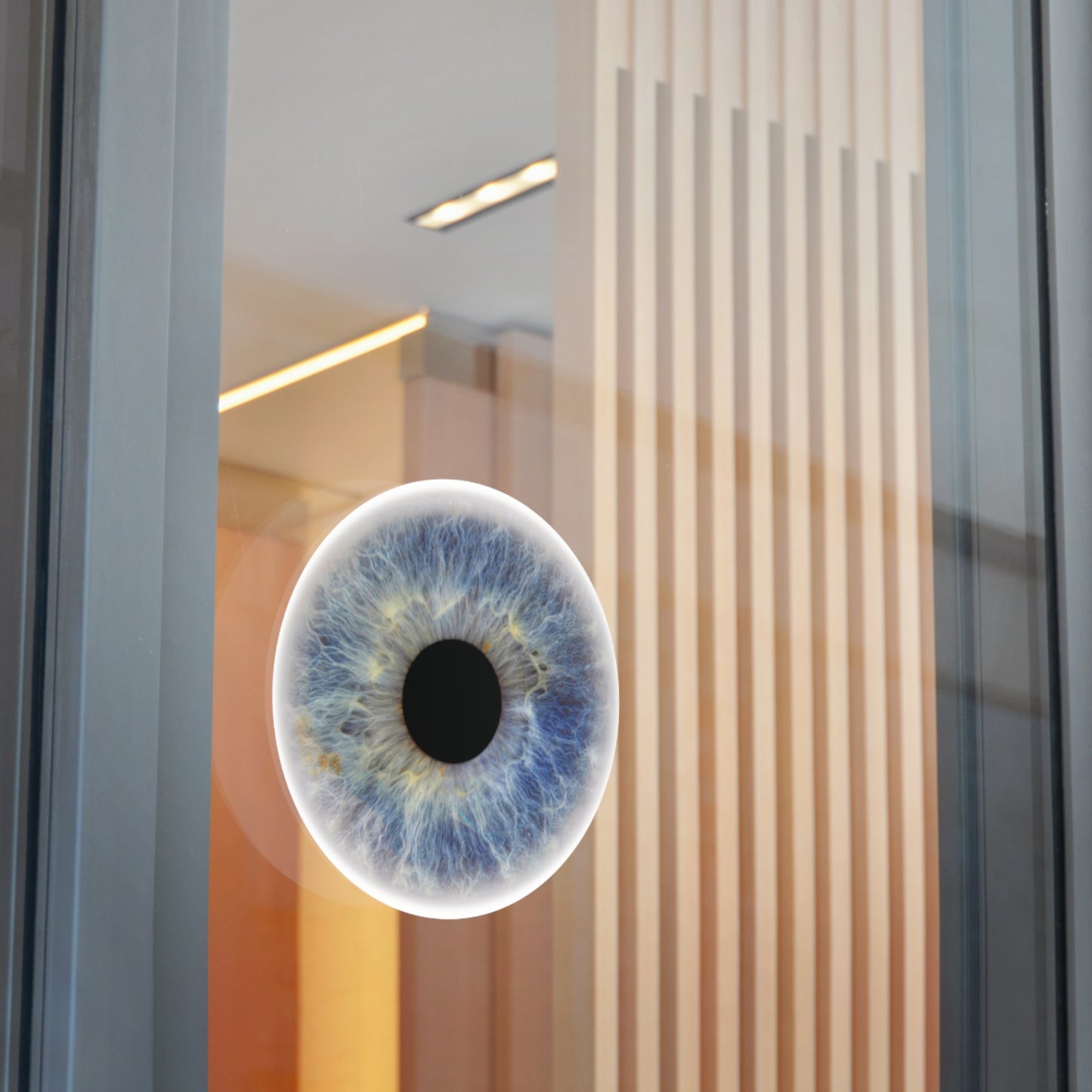 Eye Round Vinyl Stickers - Unique Art Décor