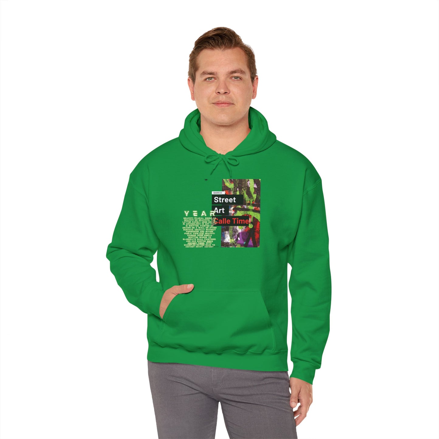 Graffiti Art Men's Hoodie Sweatshirt