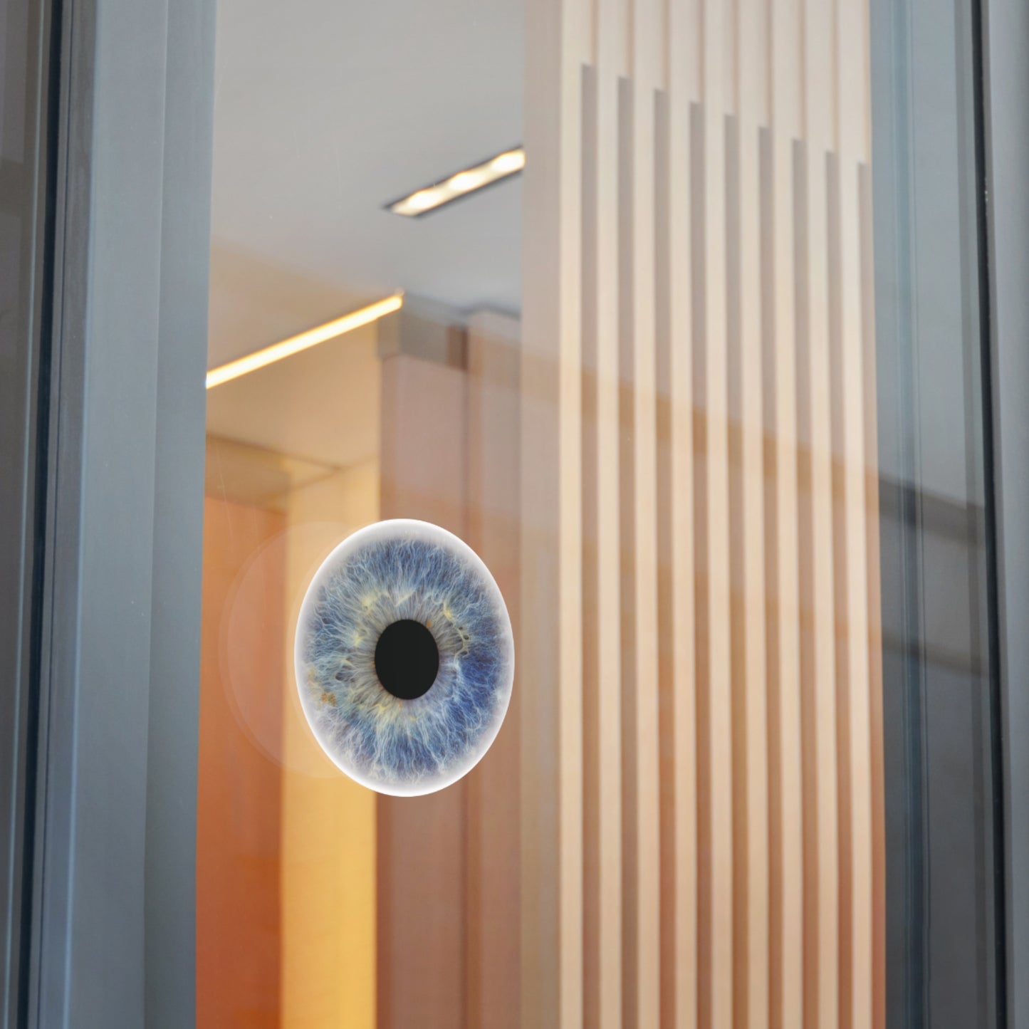 Eye Round Vinyl Stickers - Unique Art Décor