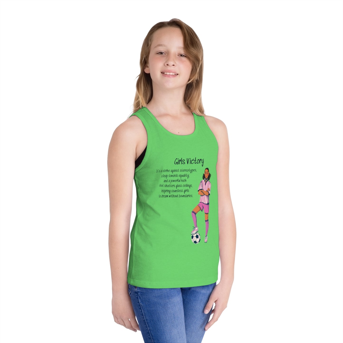 Girl's Victory Jersey Tank Top