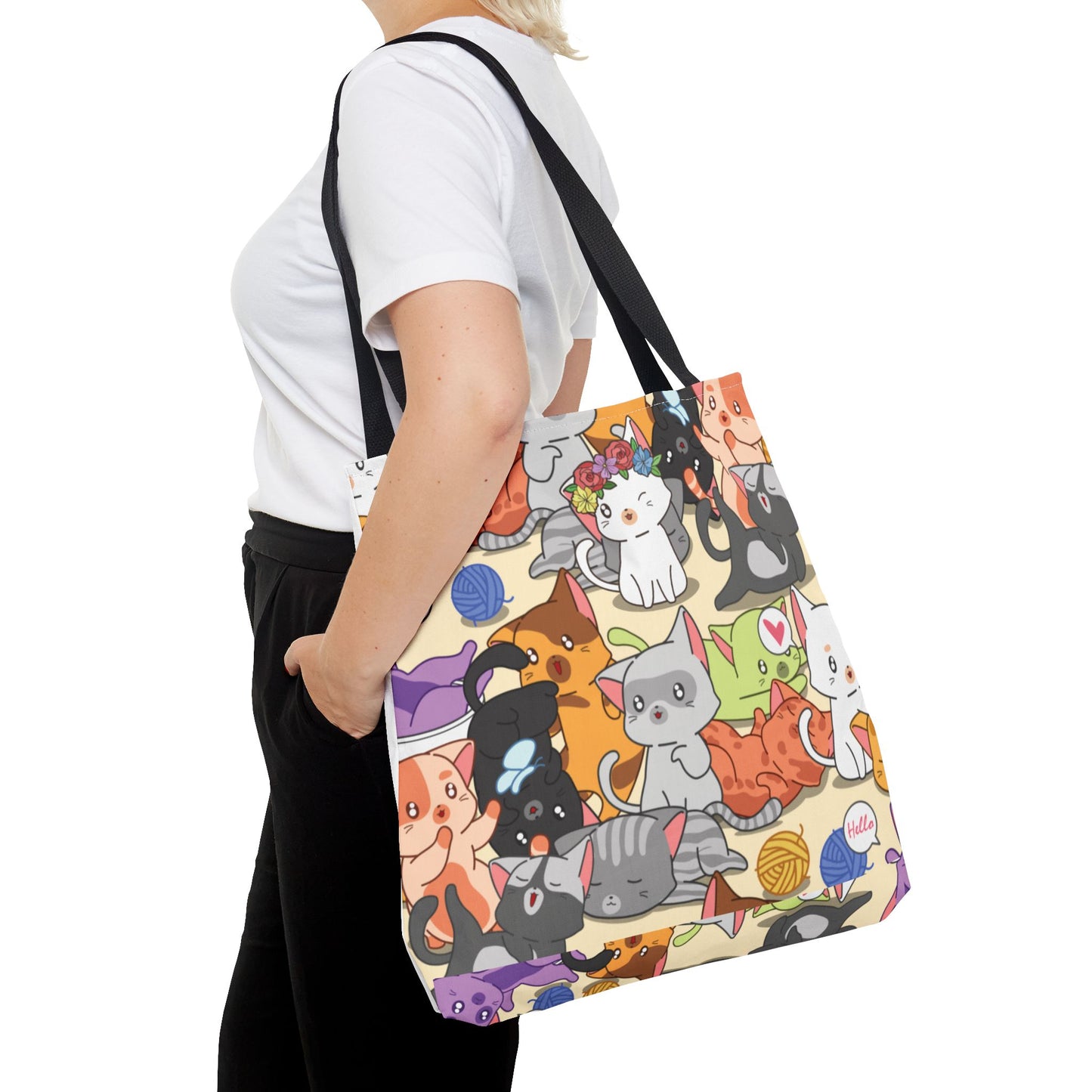 Tote Bag I love Cats