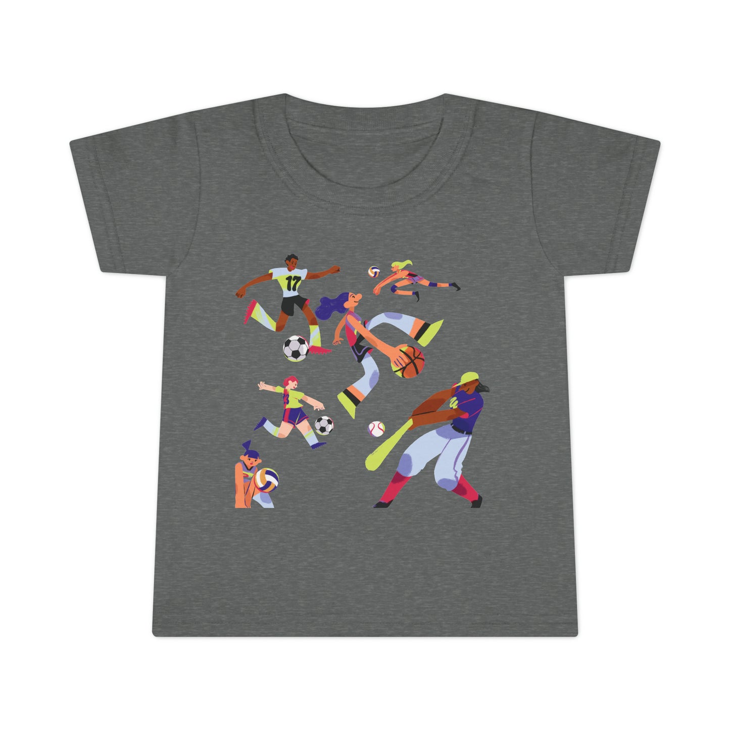 Sports Toddler Girl T-shirt