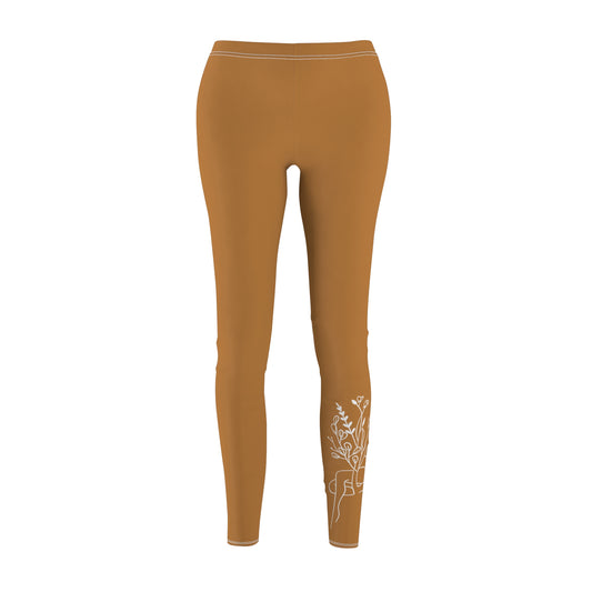 Women's Legging Pants - Relax Caramel