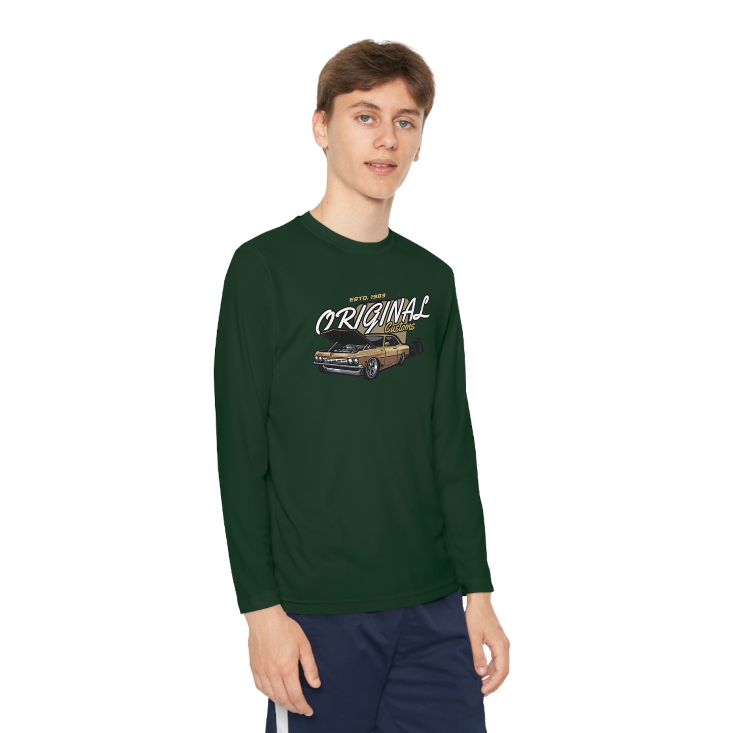 Youth Teen Boy Long Sleeve Tee