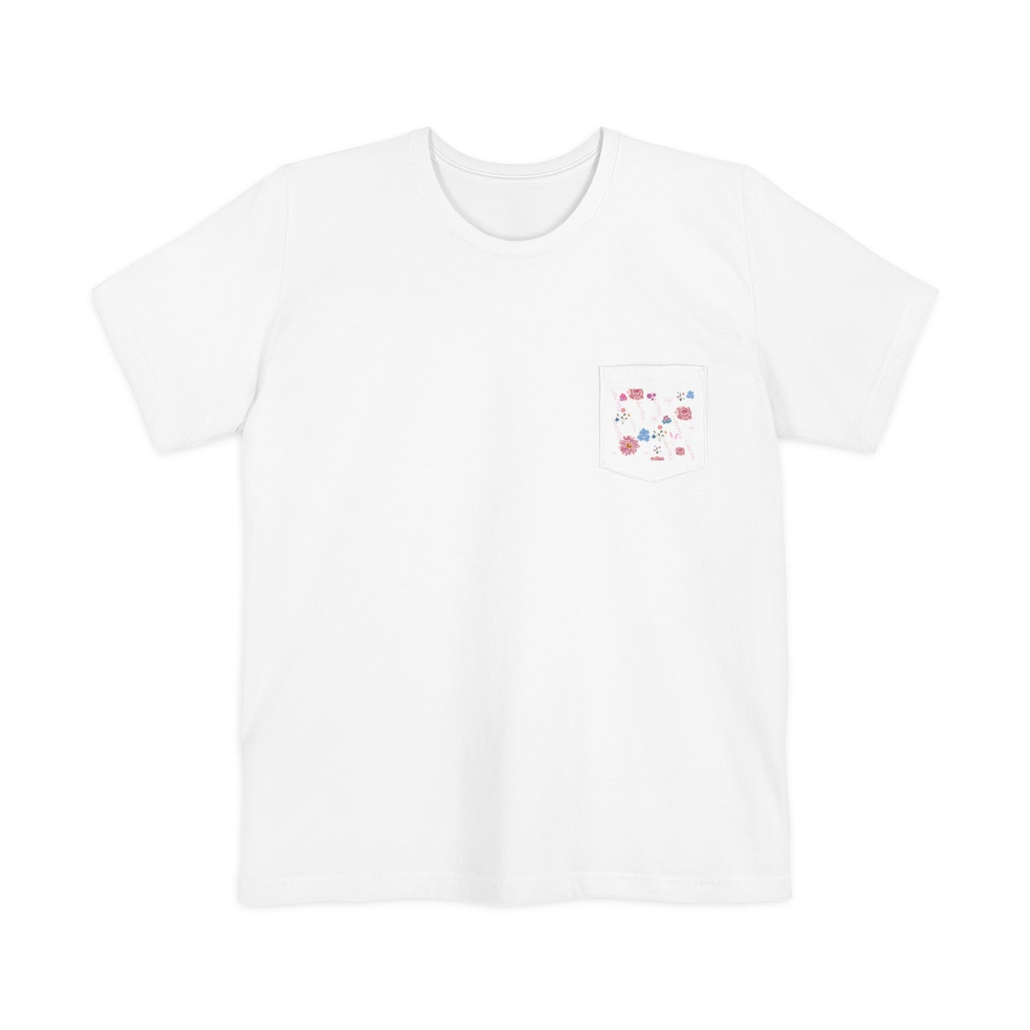 Pocket T-shirt Flowers