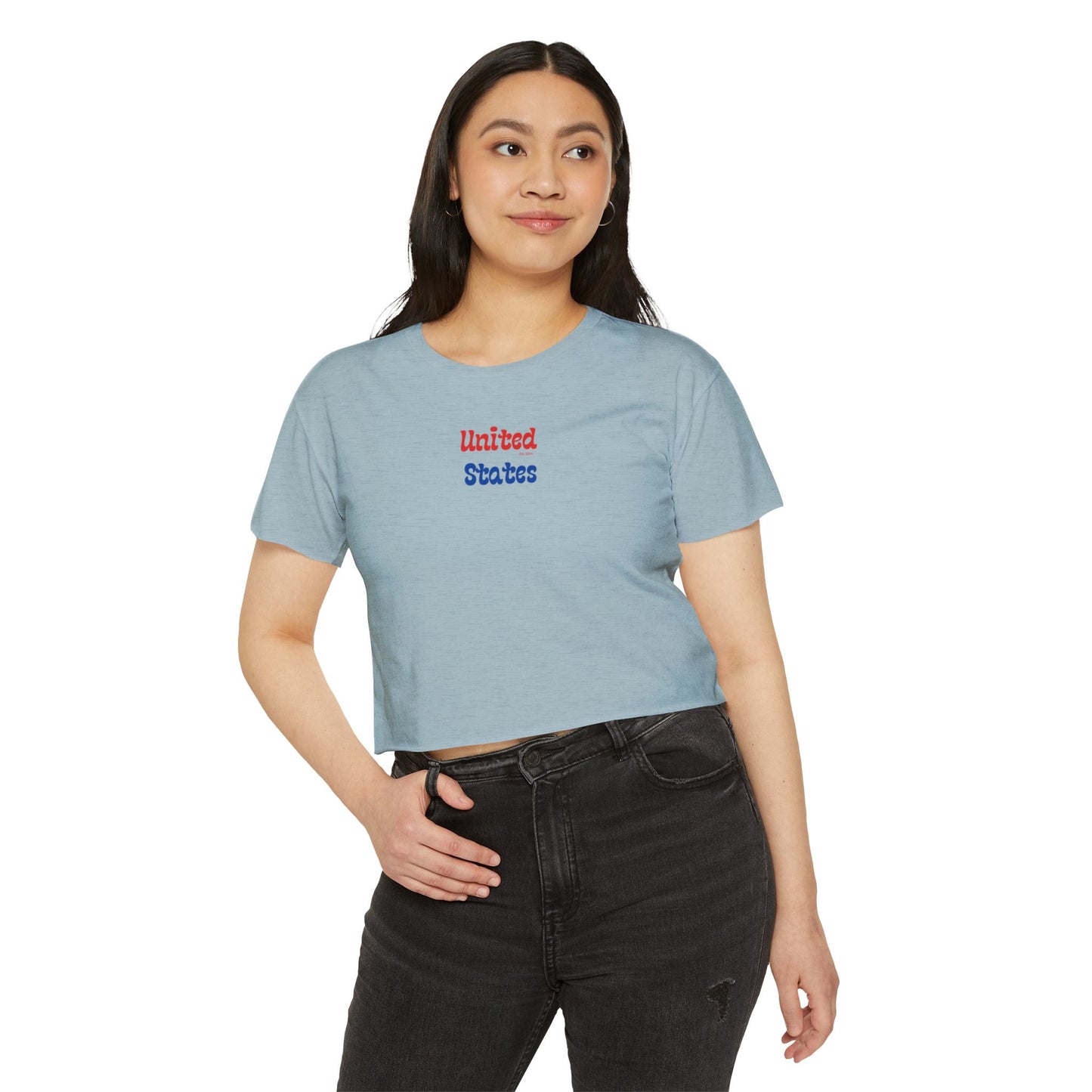 United States Crop Top T-shirt