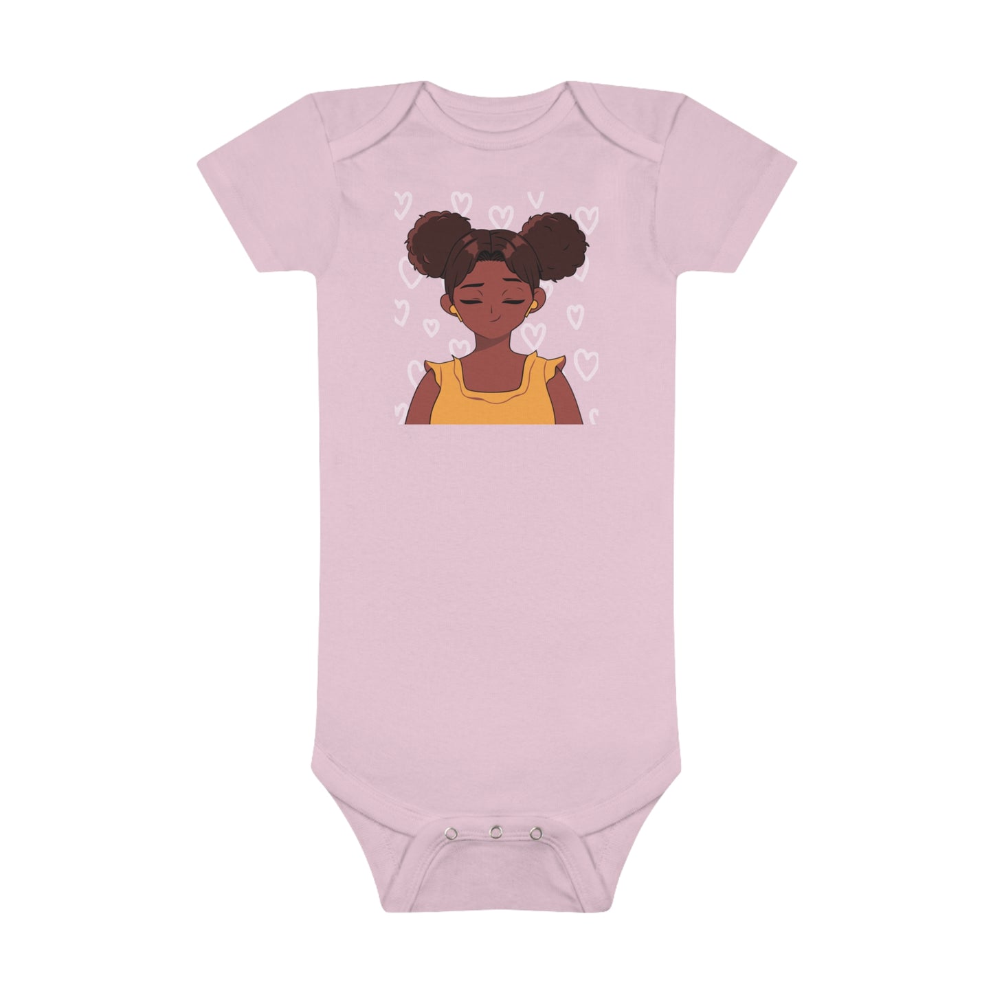 Girls Baby Short Sleeve Onesie