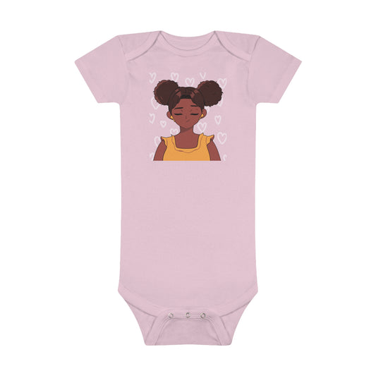 Girls Baby Short Sleeve Onesie