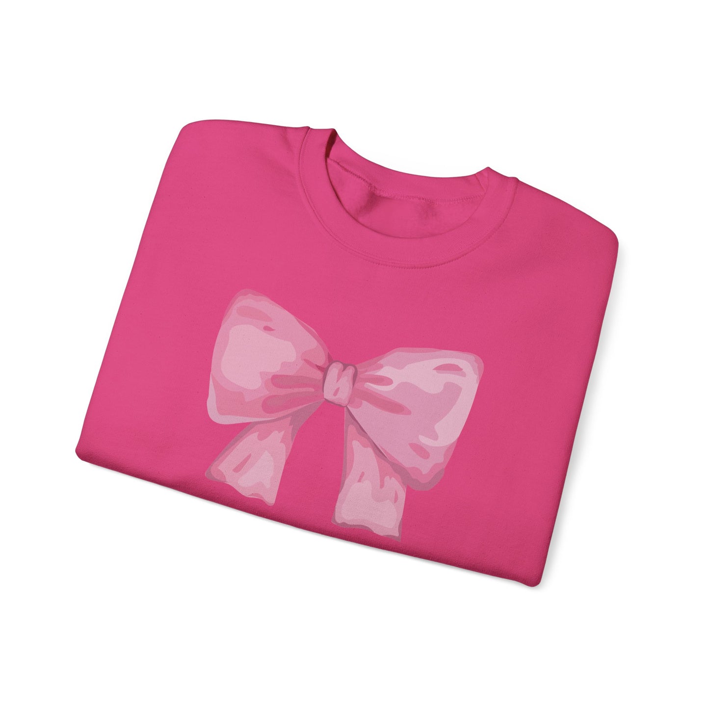 Pink Bow Women's  Sweatshirt Crewneck