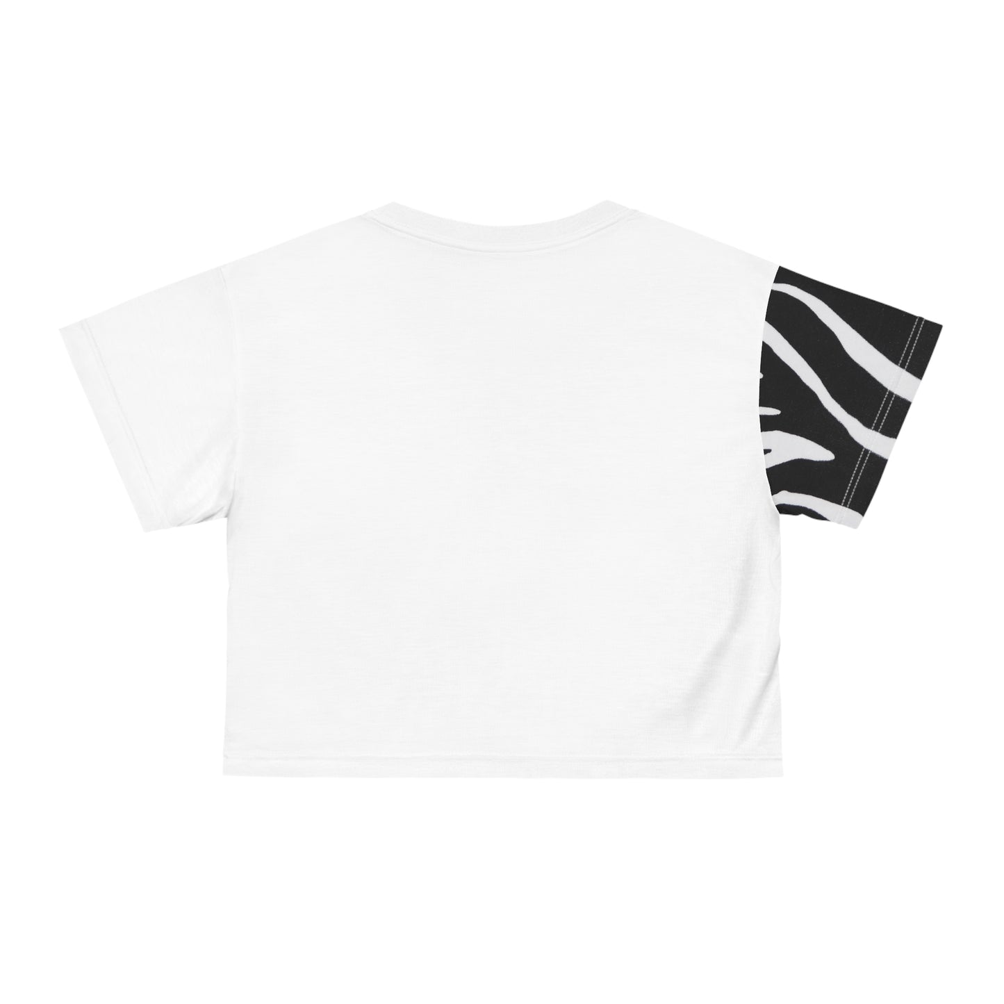 Animal Print Crop T-shirt