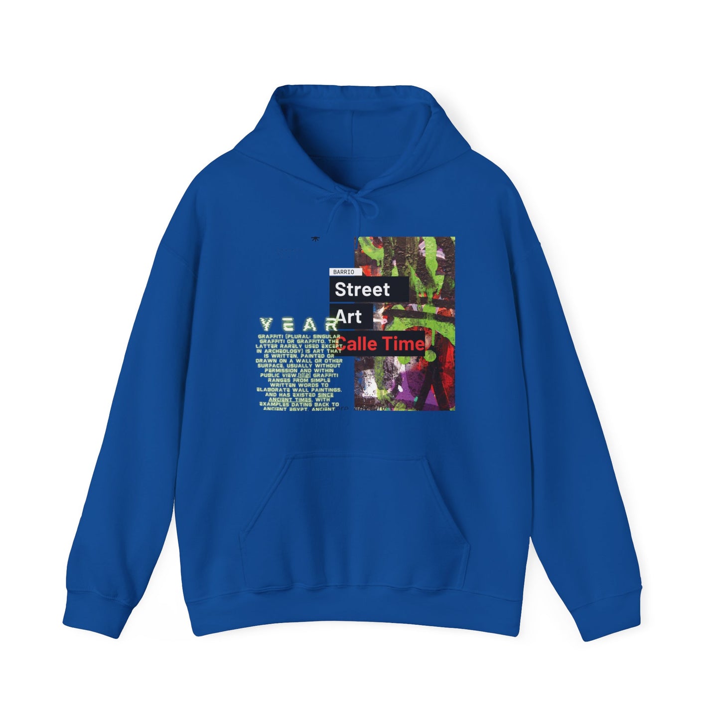 Graffiti Art Hooded Sweatshirt