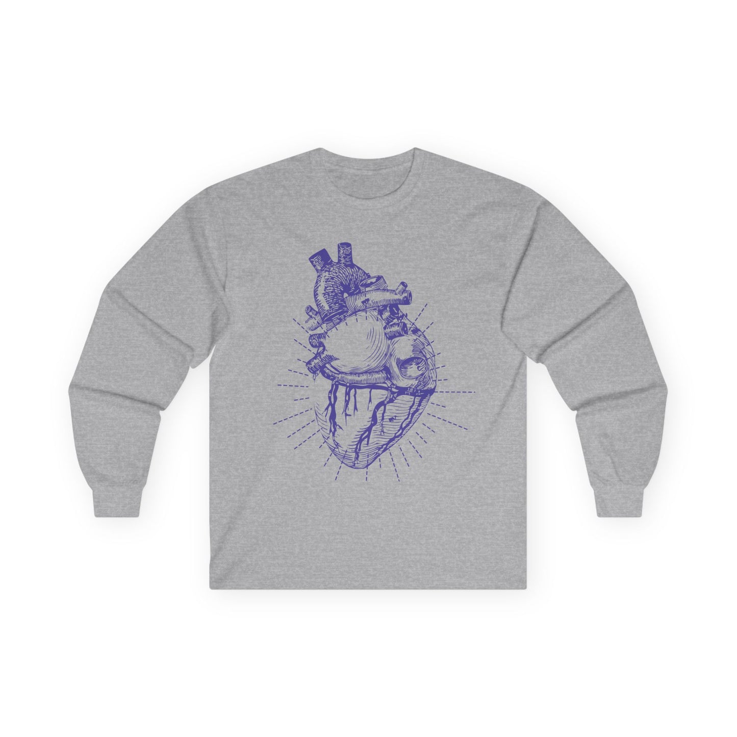Heart Anatomy Men's Ultra Cotton Long Sleeve T-Shirt