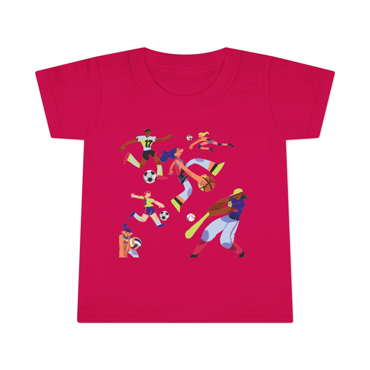 Sports Toddler Girl T-shirt