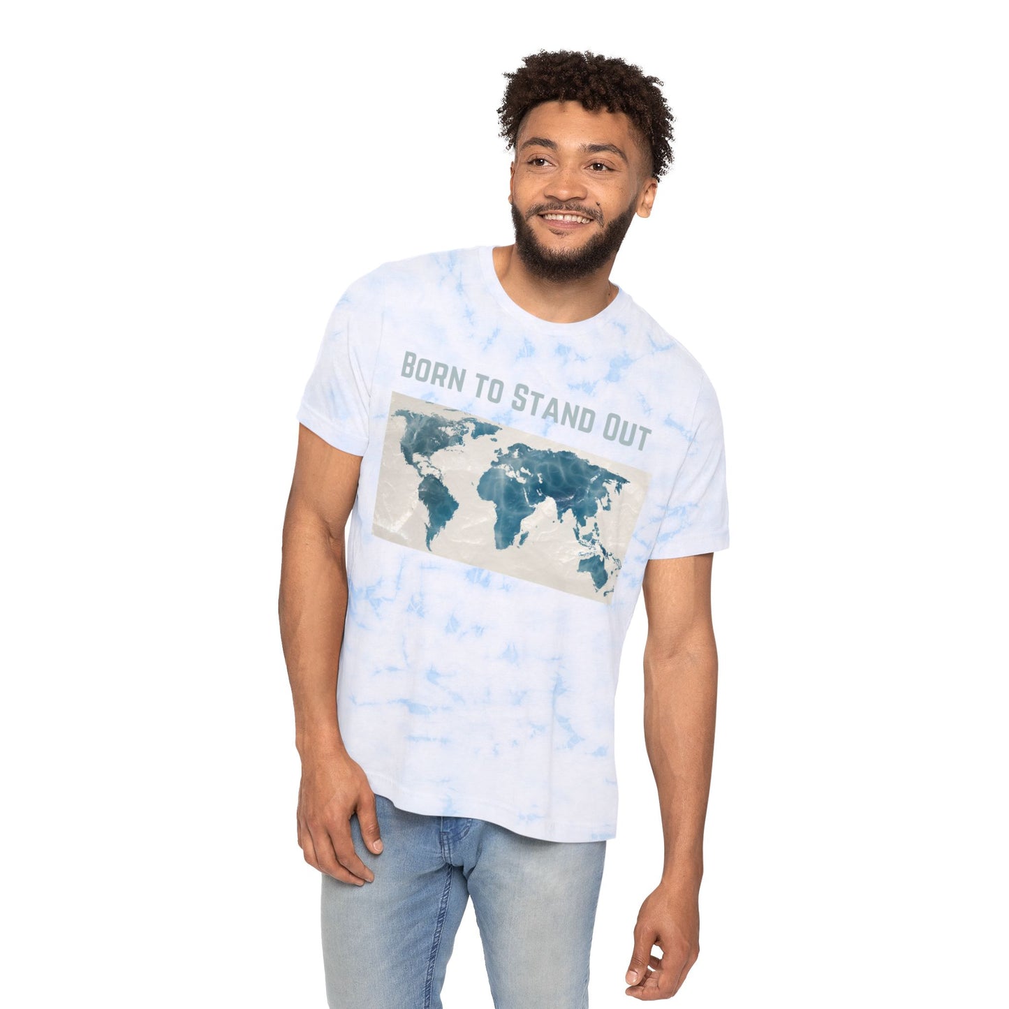 Born to Stand out Tie-Dyed Men's T-Shirt