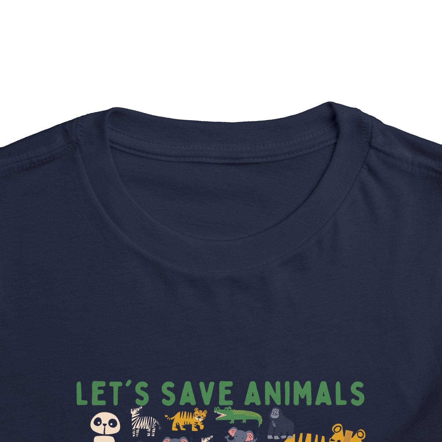 Boys Toddler Short Sleeve Tee Animals