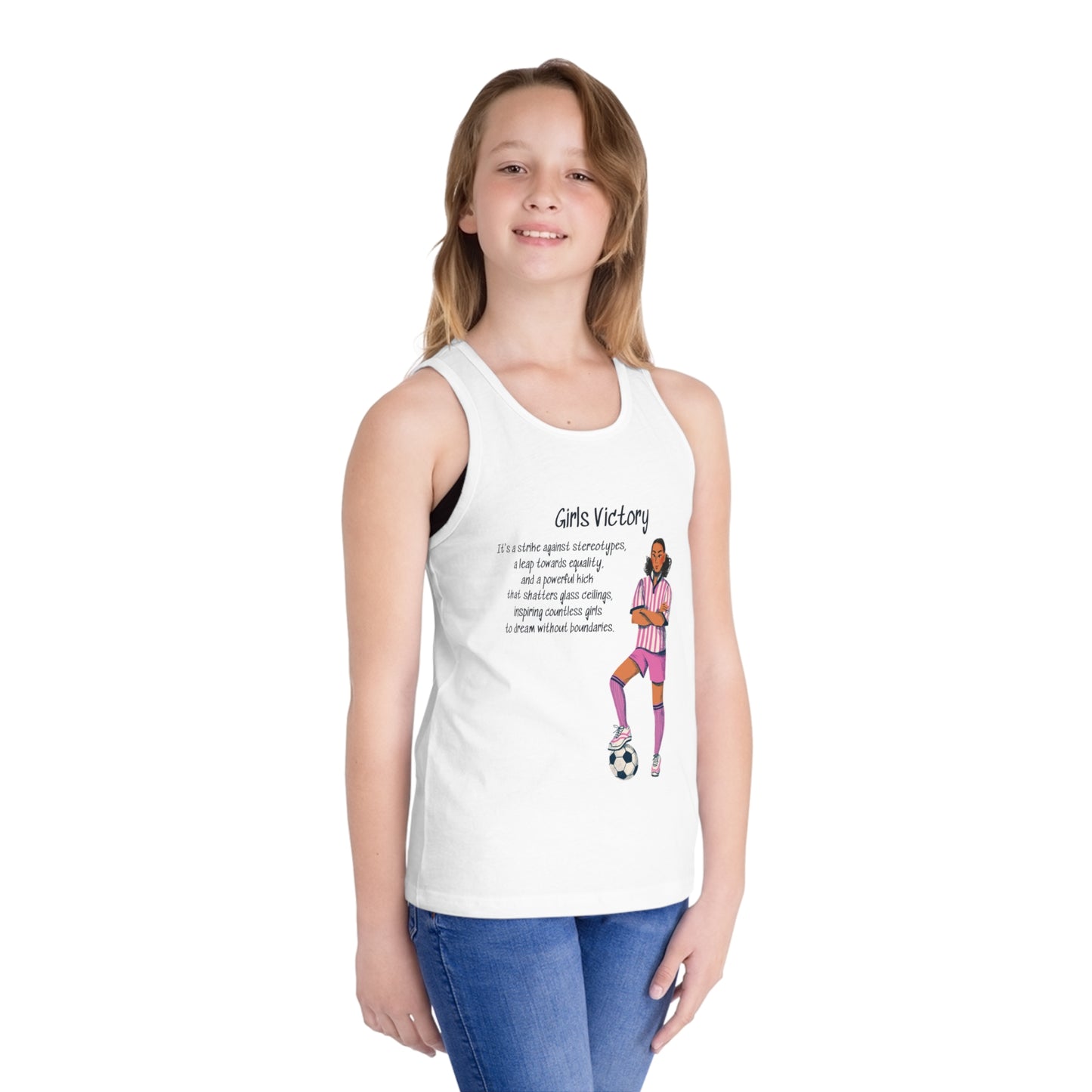 Girl's Victory Jersey Tank Top