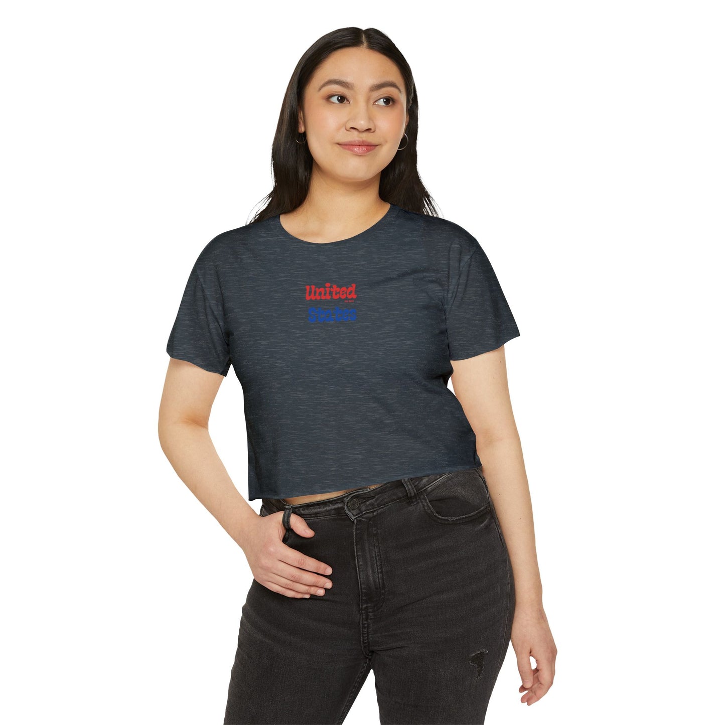 United States Crop Top T-shirt