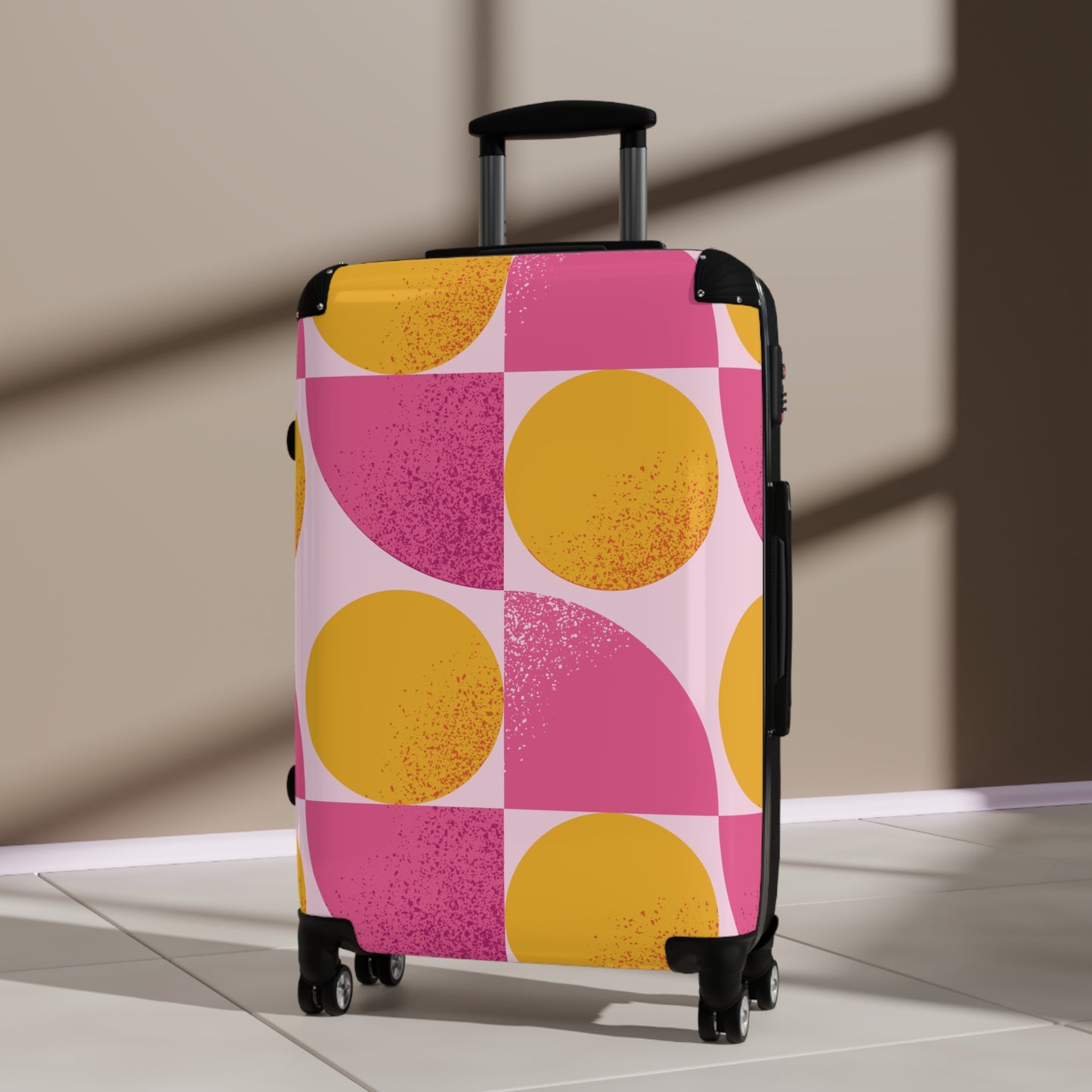 Pink Orange Suitcase