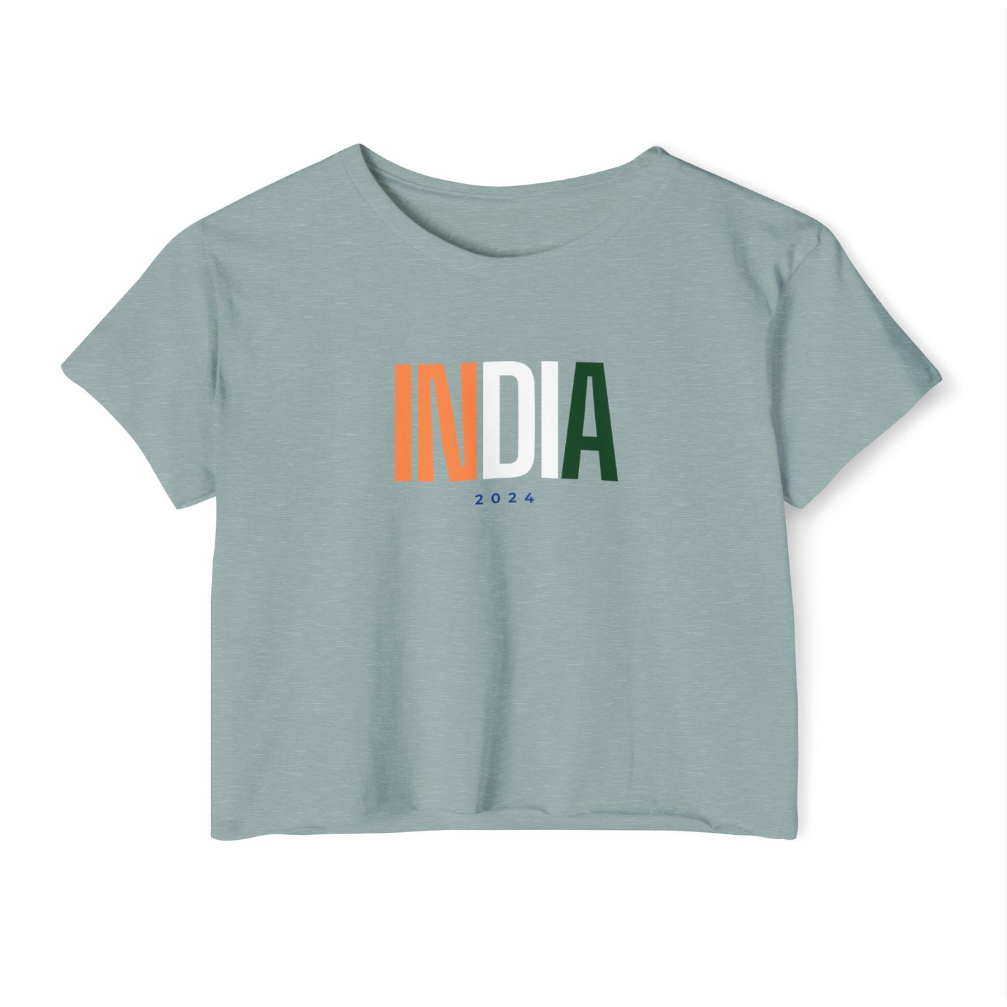 India Women's Crop Top T-shirt