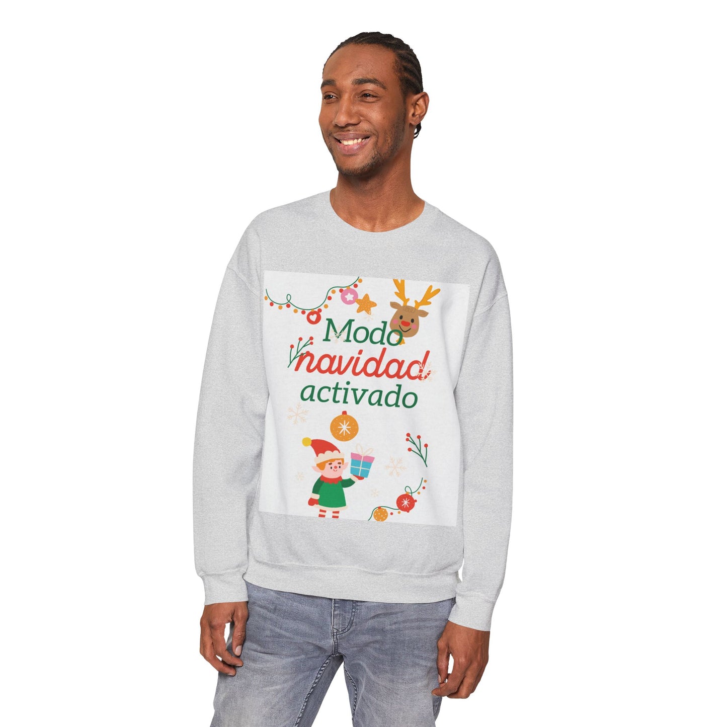 Navidad Mode Ugly Sweater Sweatshirt- Unisex