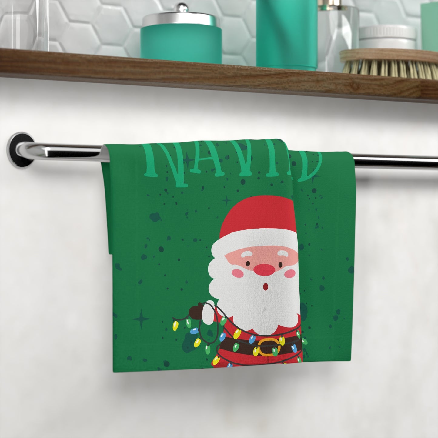 Face Towel- Navidad Decor