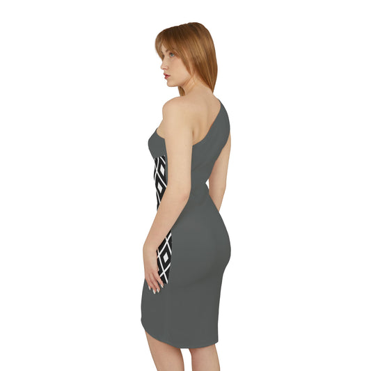 Check Me Women's Shoulder Dress