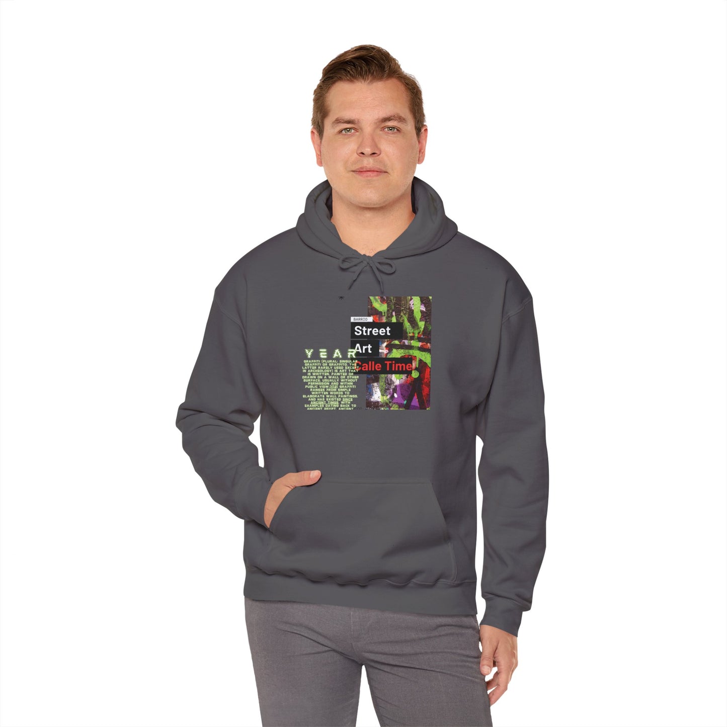 Graffiti Art Men's Hoodie Sweatshirt