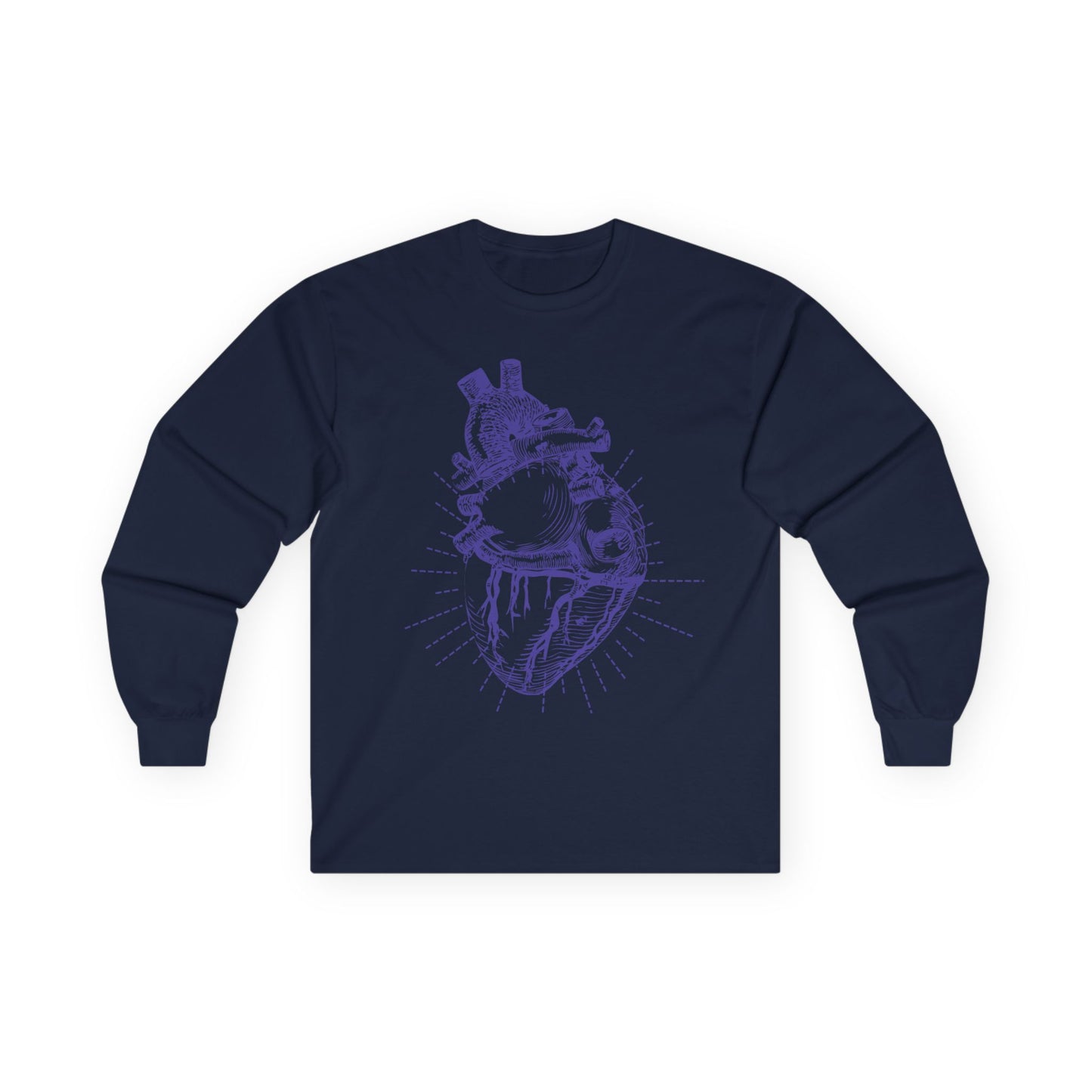 Heart Anatomy Men's Ultra Cotton Long Sleeve T-Shirt