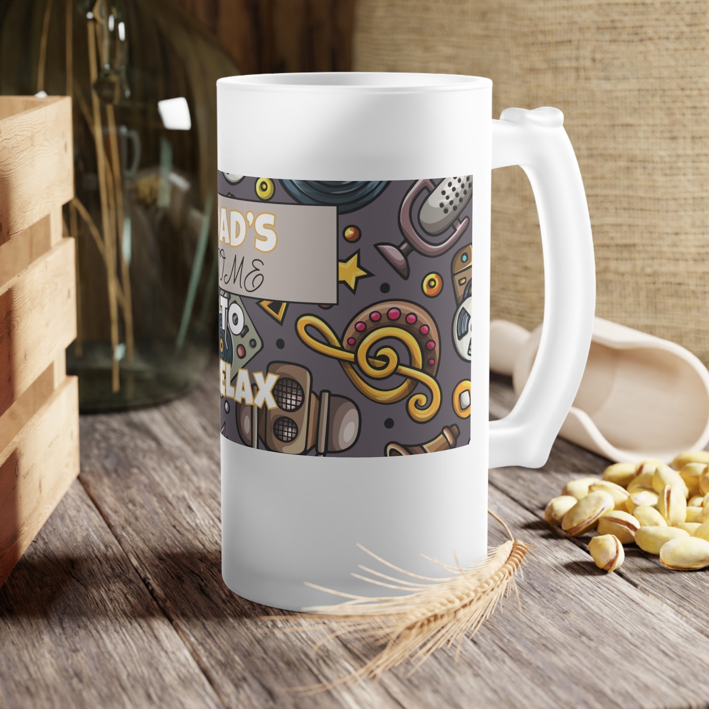 Frosted Glass Mug