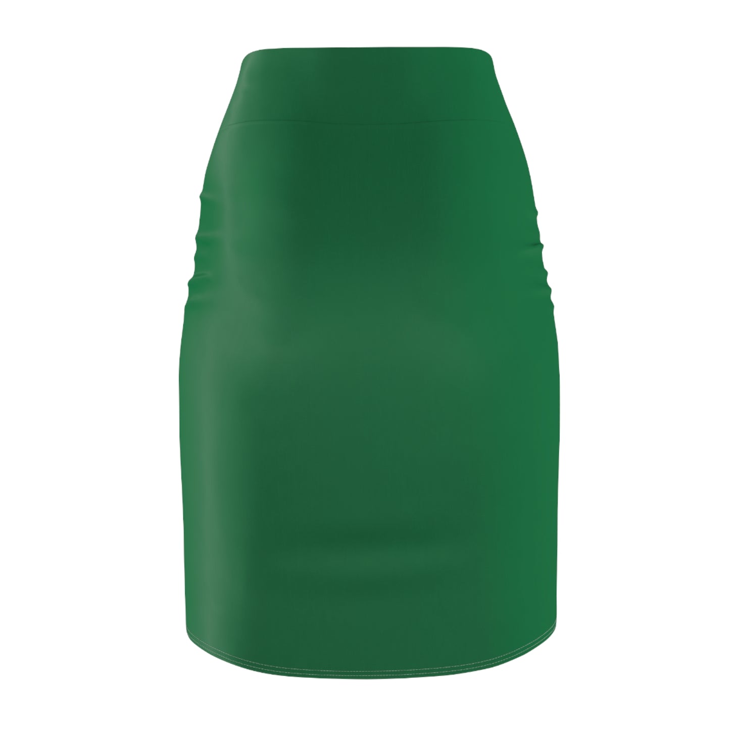 Green Women's Pencil Skirt (AOP)