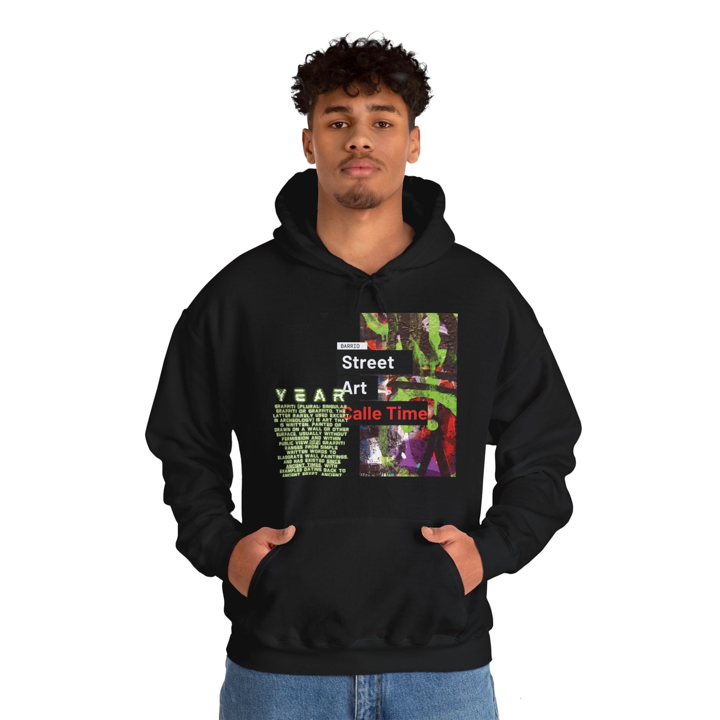 Graffiti Art Hooded Sweatshirt