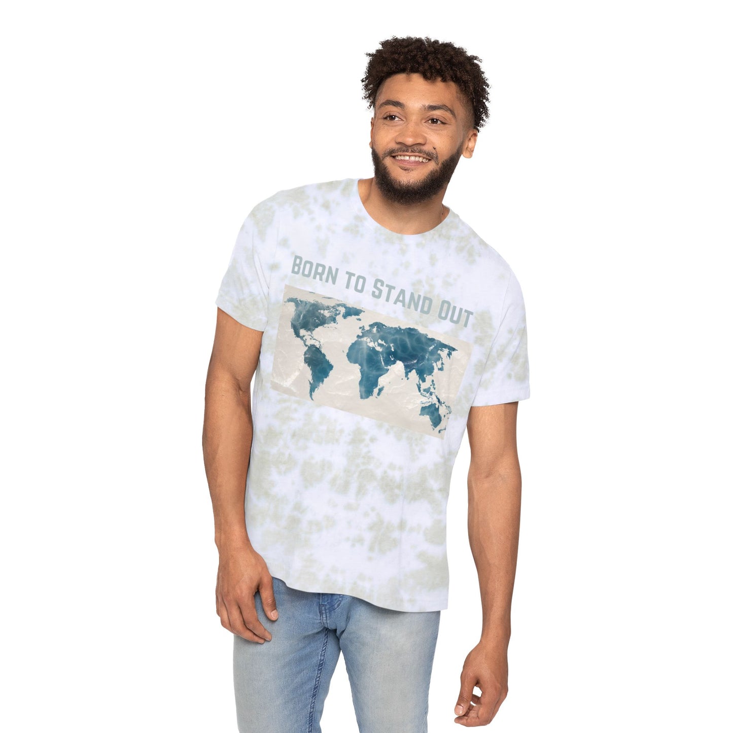 Born to Stand out Tie-Dyed Men's T-Shirt