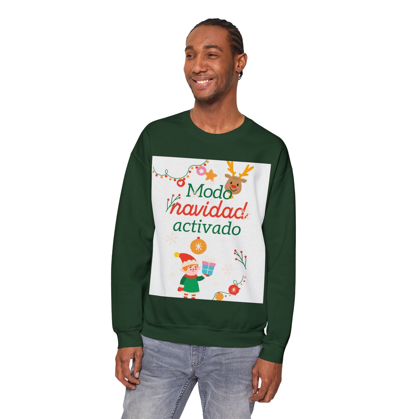 Navidad Mode Ugly Sweater Sweatshirt- Unisex