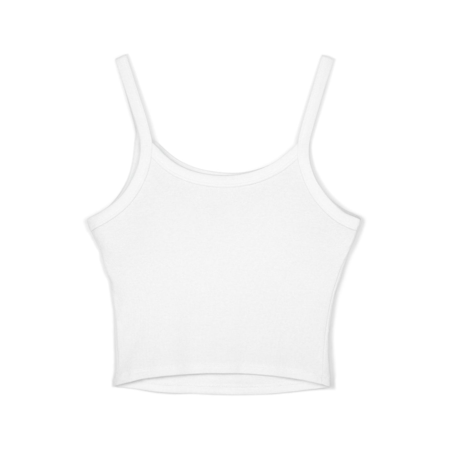 Women's Spaghetti Tank Top- Black Heart