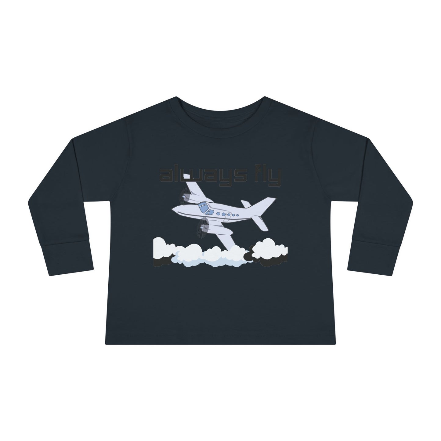 Always Fly Boy's Toddler Long Sleeve Shirt