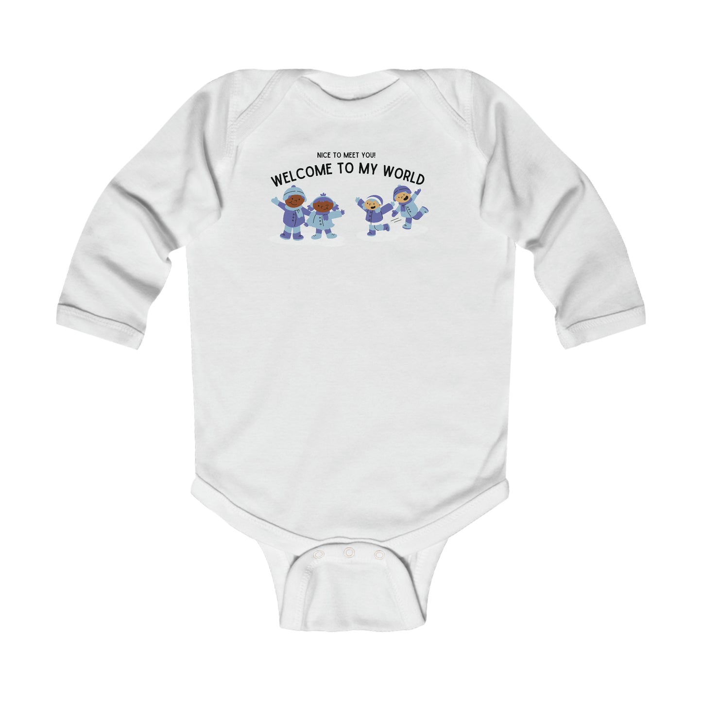 Infant Boy Long Sleeve Bodysuit