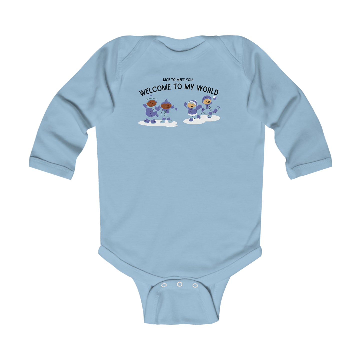 Infant Boy Long Sleeve Bodysuit