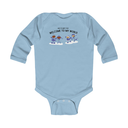 Infant Boy Long Sleeve Bodysuit