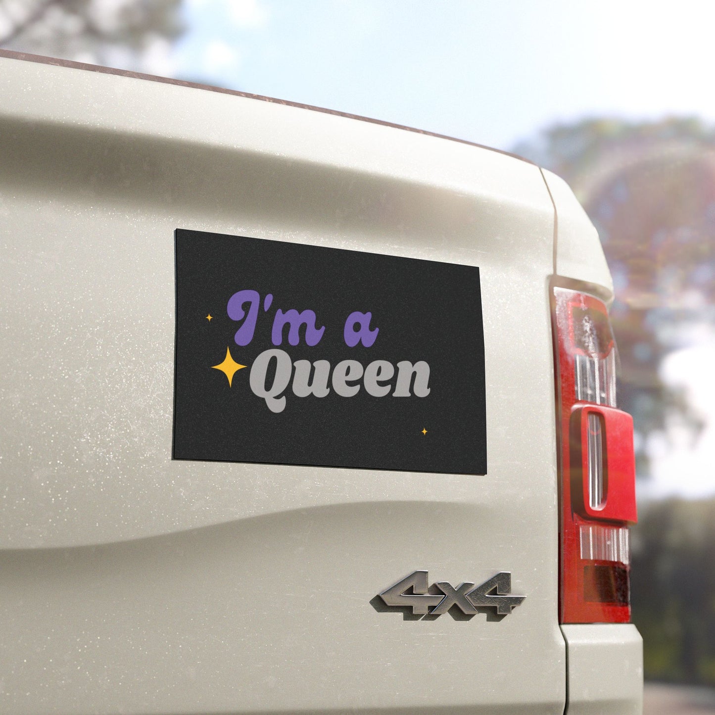 Queen Car Magnets - Magnetic Royalty for Your Ride