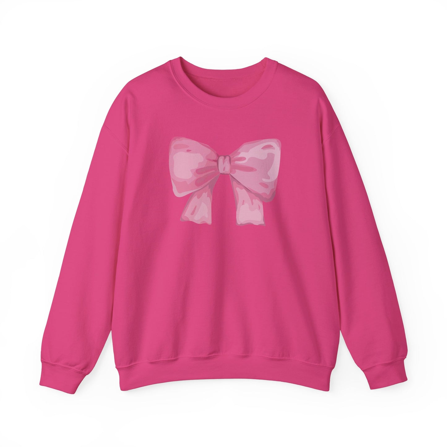 Pink Bow Women's  Sweatshirt Crewneck