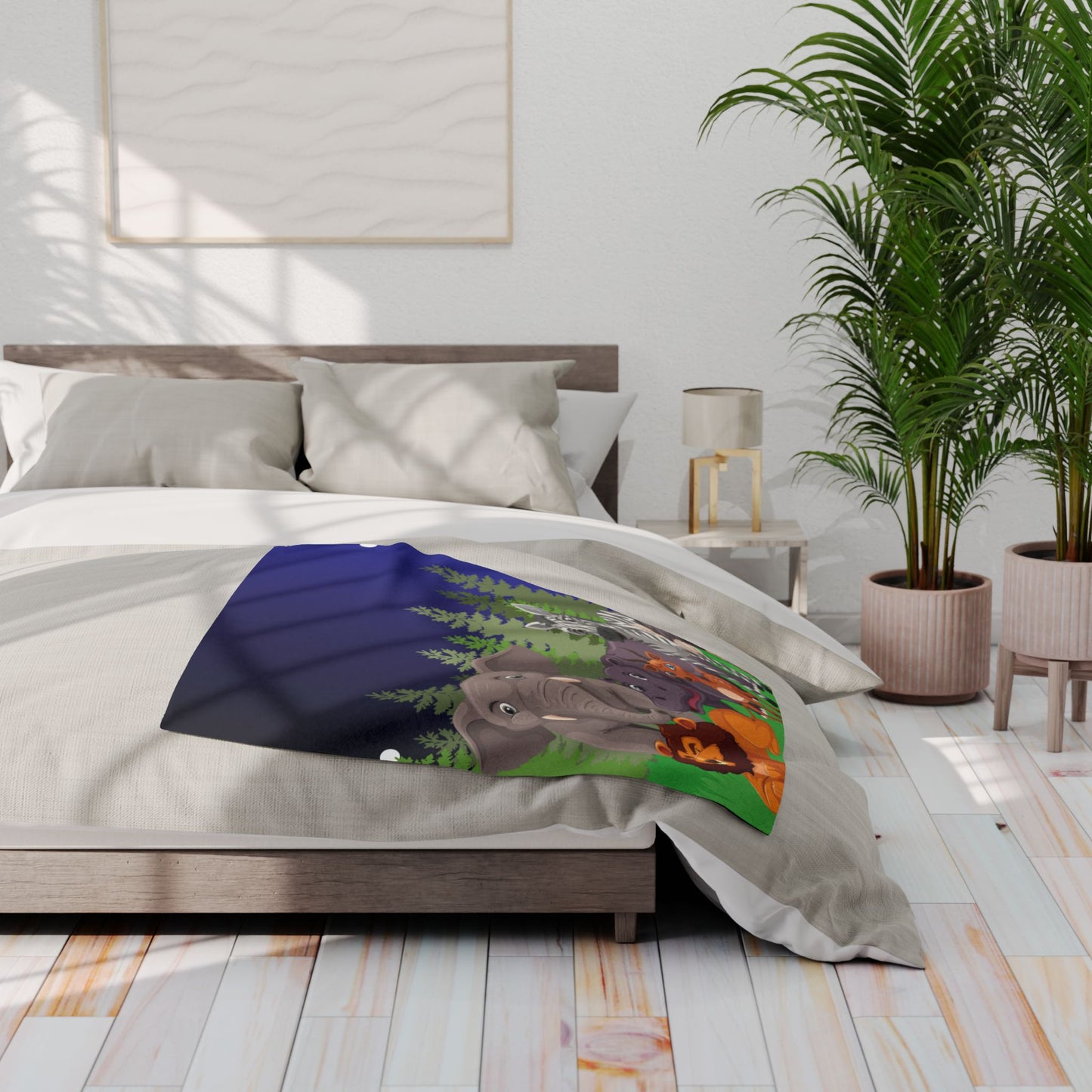 Copy of Animal Friends Arctic Fleece Blanket