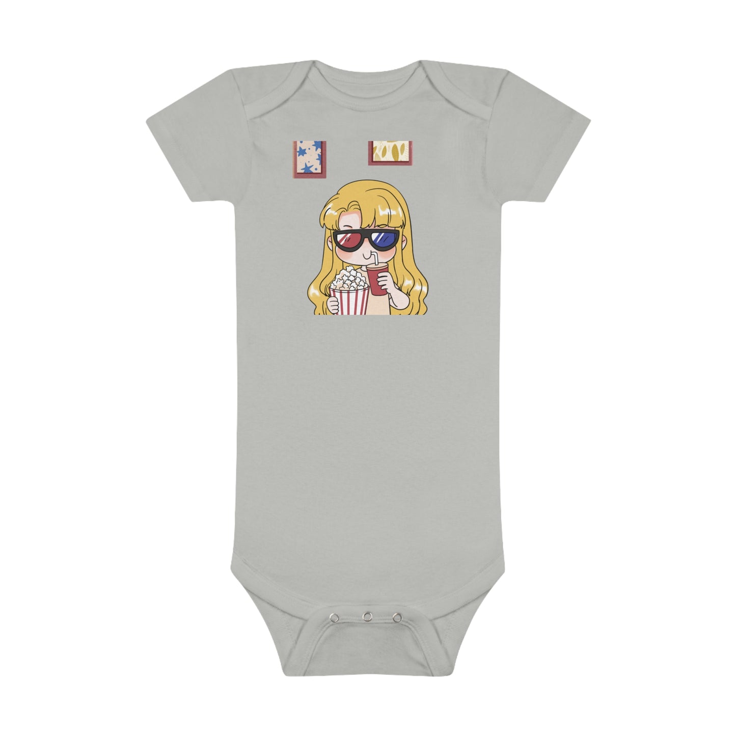 Girls Baby Short Sleeve Onesie