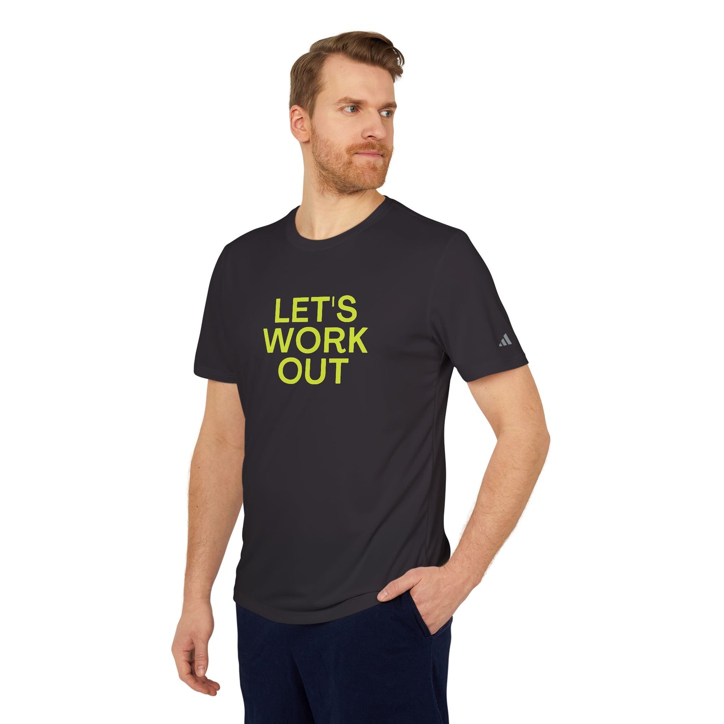 Let's Work Out adidas® Men's Sport T-shirt