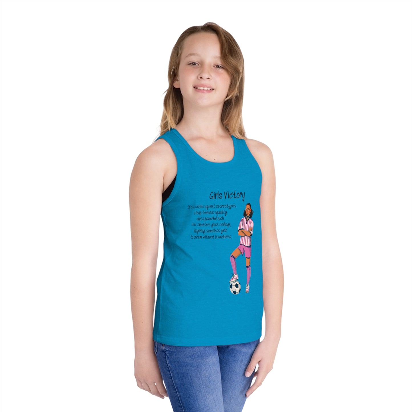 Girl's Victory Jersey Tank Top