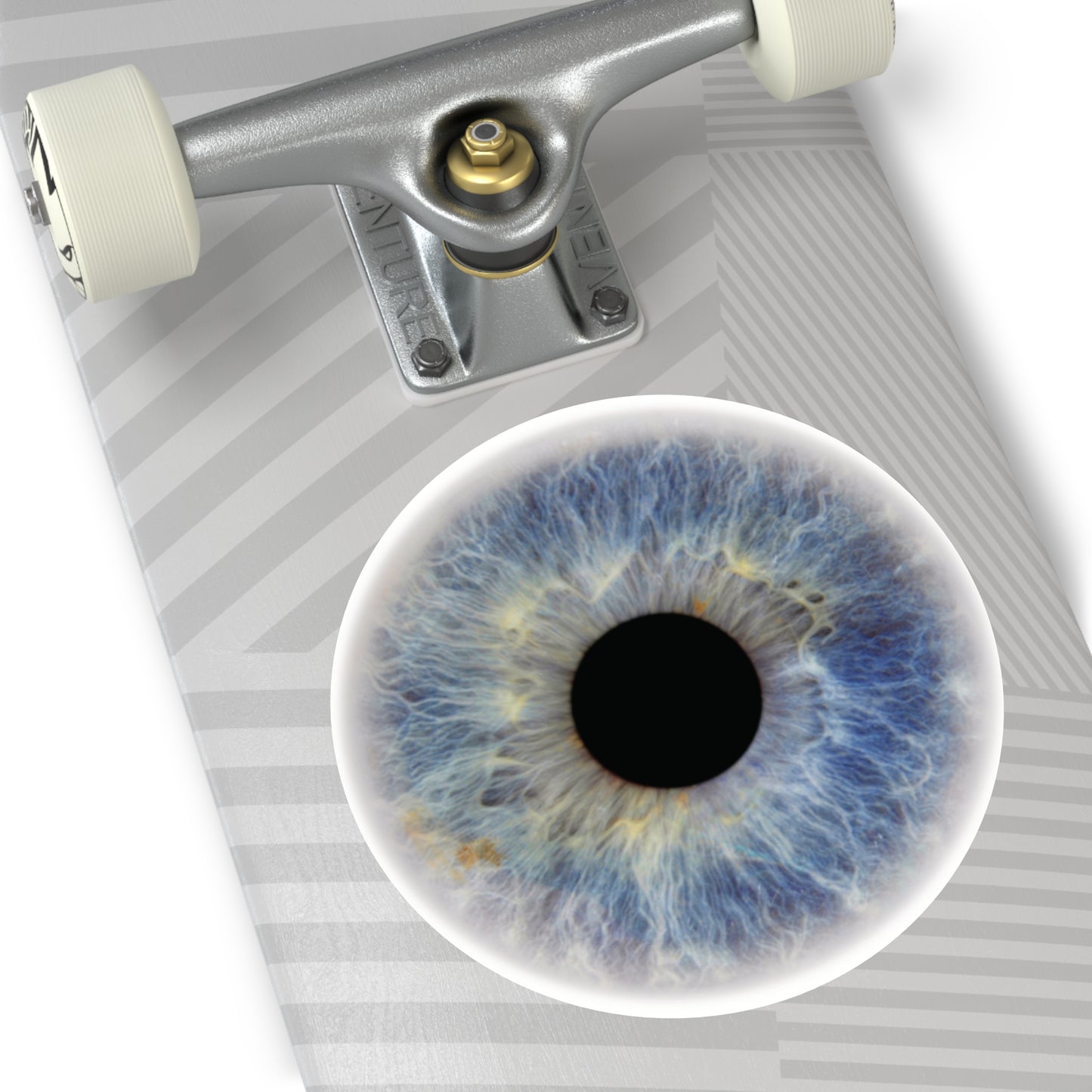 Eye Round Vinyl Stickers - Unique Art Décor